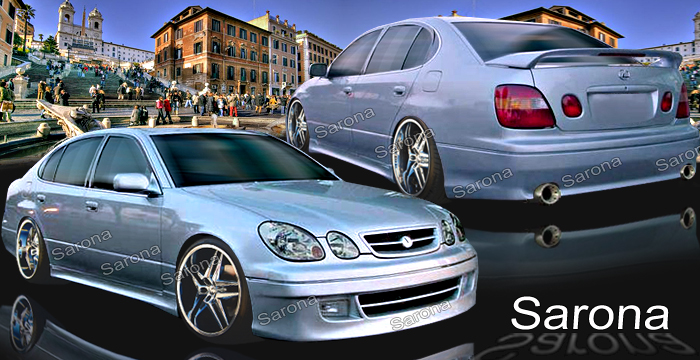 Custom 98-01 GS Kit # 81-13  Sedan Body Kit (1998 - 2005) - $1290.00 (Manufacturer Sarona, Part #LX-004-KT)